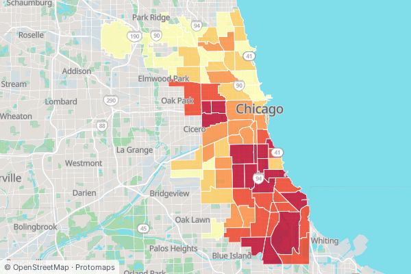 Where does the City own vacant land — and how much is for sale?