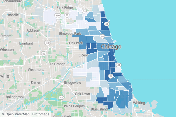 How much of your community area sits in a TIF — and how much tax does it divert?