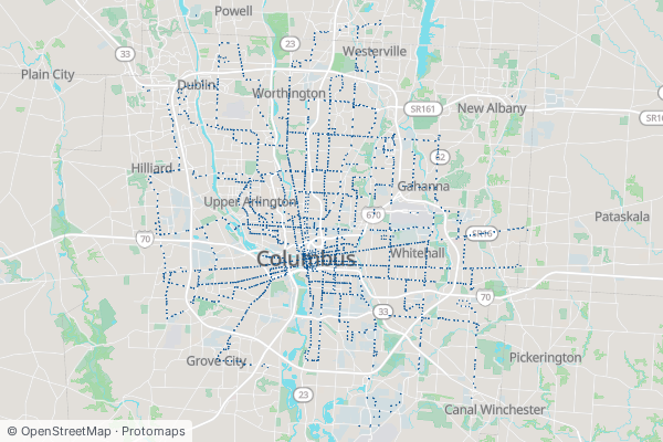 How often do buses actually come — and where don't they?